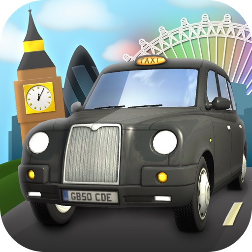 London Taxi License for iPhone icon