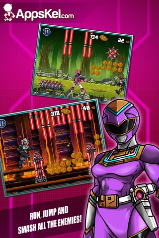 Ninja Samurai Power Charge – Megaforce Troopers Games for Pro screenshot 2