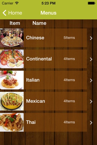 Restaurant Customer Relationship Management Application screenshot 2