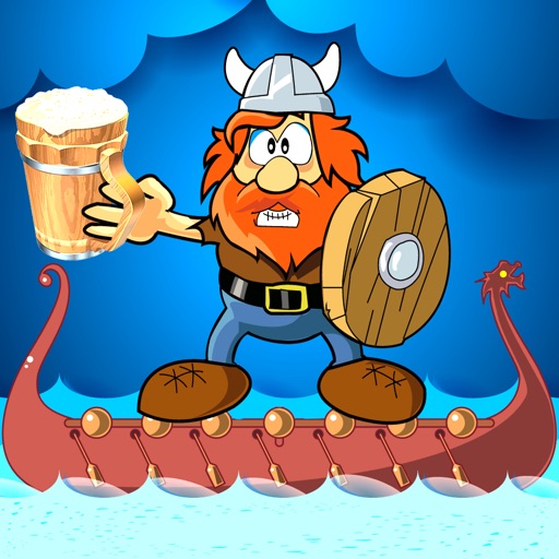 Angry Viking fighting for free beer - Free Edition Icon