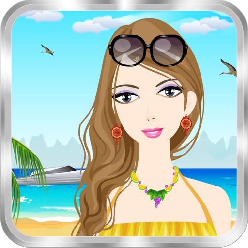 Beach Dress Lite - Summer Fashion Makeover Girls Games