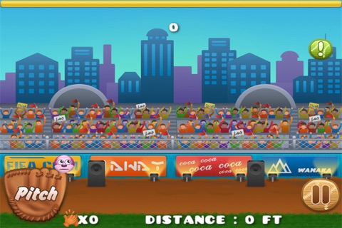 Slugger Home Run Free: Flick Baseball Game screenshot 2