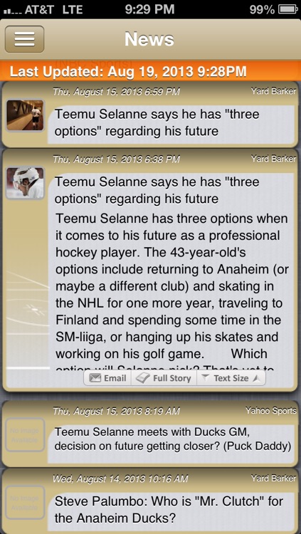 Anaheim Hockey Live screenshot-3