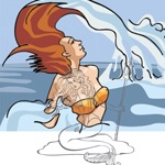 The Little Mermaid Coloring Book for Kids