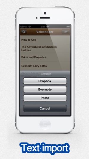 Voicepaper - The Text To Speech Voice Reader For Dropbox and(圖2)-速報App