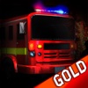 Fire Truck Rescue : The emergency firefighter car vehicle 911 - Gold Edition