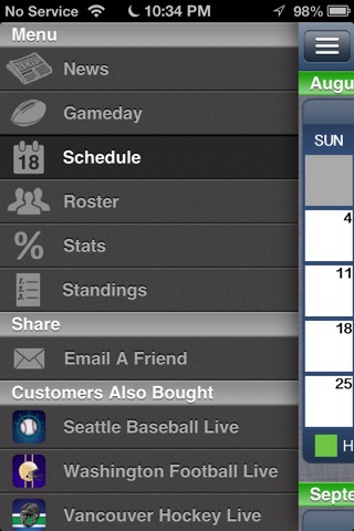 Seattle Football Live screenshot 4