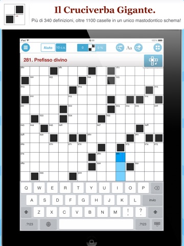 Cruciverba GIGANTE - Prova lo schema più grande di sempre! screenshot 2