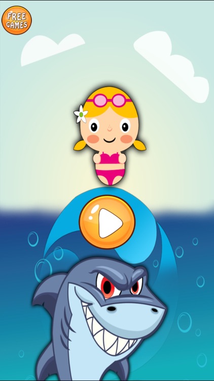 A Shark Swim Rescue Game FREE - Underwater Survival Dash