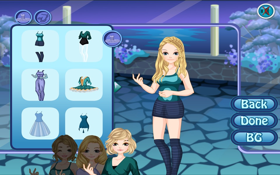 Ballerina Girls 3 - Makeup game for girls who like to dress up beautiful  ballerina girls screenshot 3