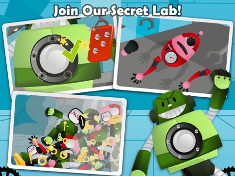 Secret Robot Lab - Free Game at App Store downloads and cost estimates ...