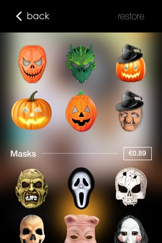 Boo Halloween - Funny and Scary Masks with Face Recognition screenshot 4