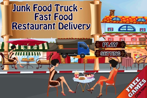Junk Food Truck Simulator - Fast Food Restaurant Delivery Challenge screenshot 4
