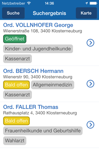 Arztsuche Österreich screenshot 3