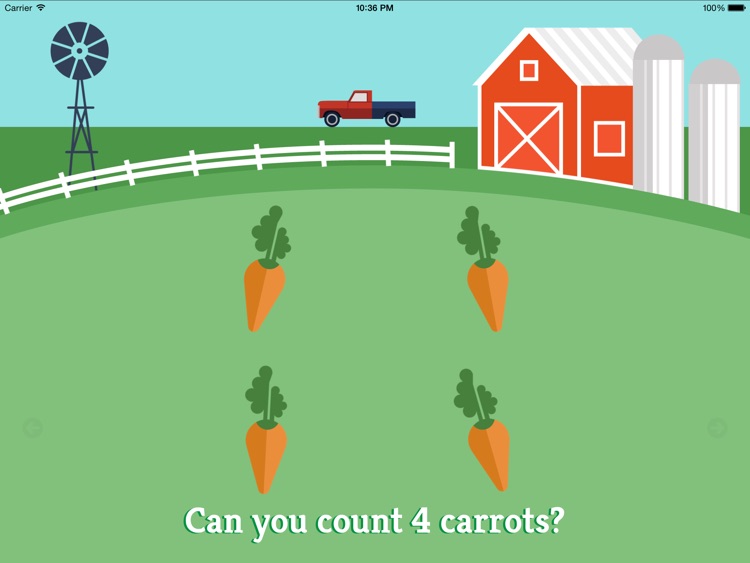 Preschool Farm Fun - Teach your child colors, counting, shapes and puzzles using yummy Vegetables! screenshot-4