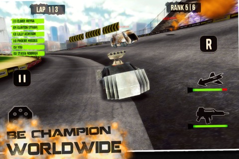 3D dark Racers screenshot 4