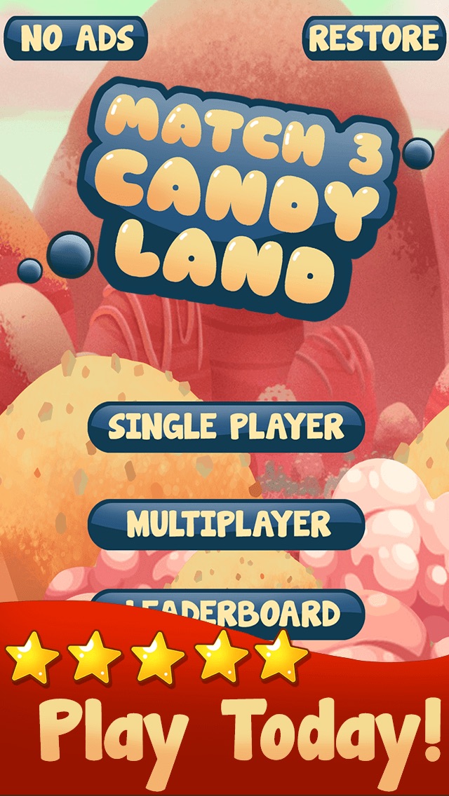 MATCH-3 CANDY LAND PUZZLE - SUPER-MARKET OF DIAMONDS AND STARS 1.1 IOS GAME GIẢI TRÍ MATCH-3 CANDY LAND PUZZLE - SUPER-MARKET OF DIAMONDS AND STARS 1.1 IOS