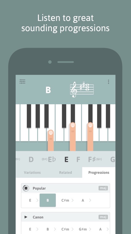 Cheeky Fingers - Piano Chord Dictionary, Progressions and Suggestions