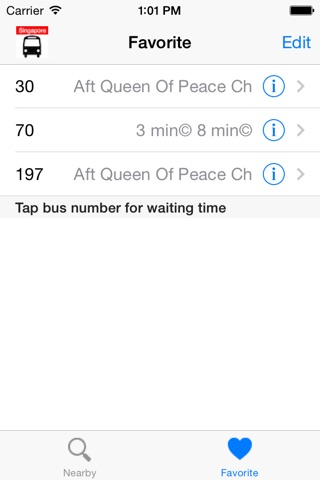 SG Buses Legacy - SBS and SMRT nextbus arrival screenshot 4