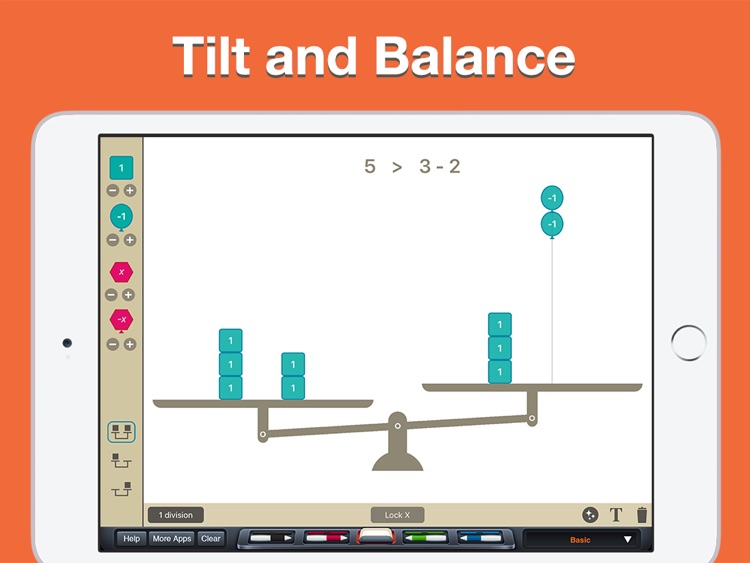 Algebra Balance Manipulative