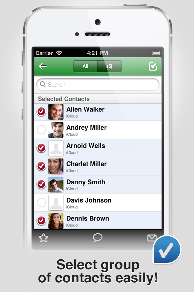 Group Text Pro - Send SMS,iMessage & Email quickly screenshot 4