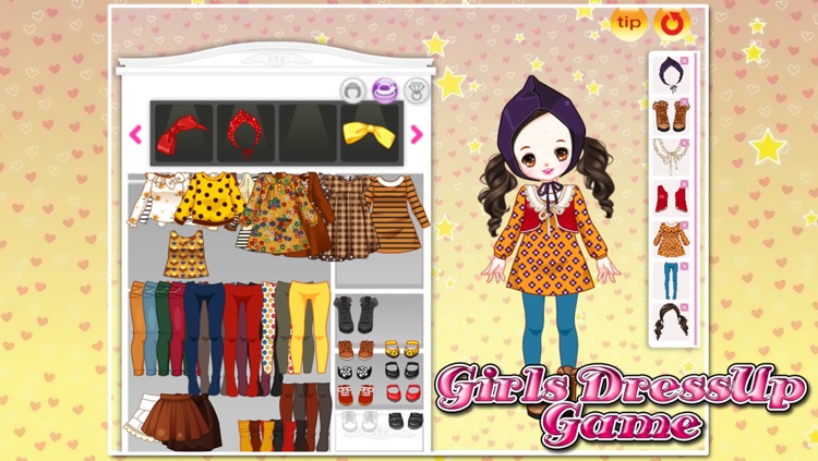 Girls DressUp Game screenshot-4