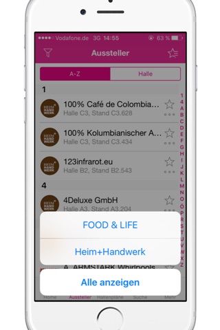 Heim+Handwerk/FOOD & LIFE 2015 screenshot 2