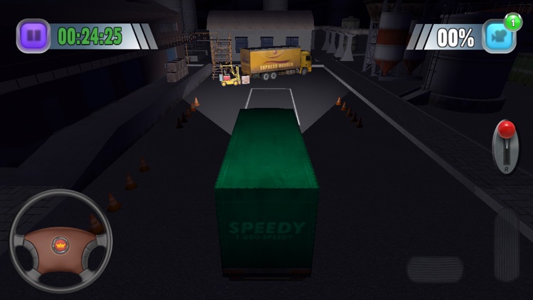 TruckSim: 3D Night Parking Simulator