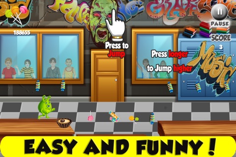 Monsters College Race  - Sweet Candy Mania screenshot 4