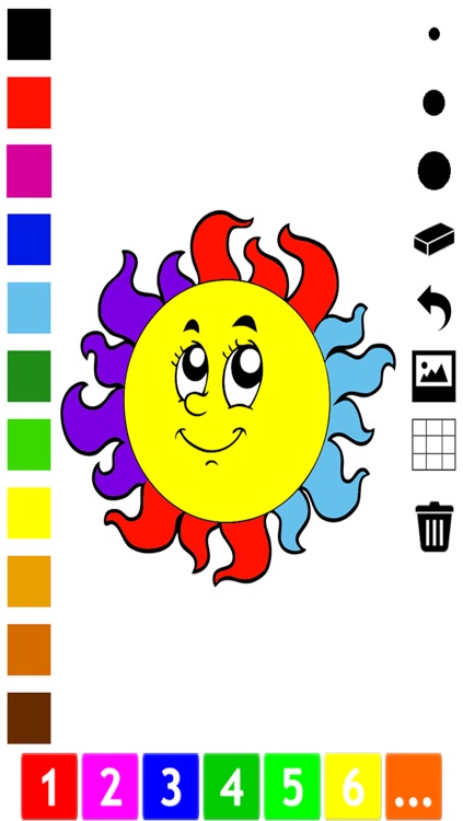 Active Weather Coloring Book for Children: Learn to color the world of sun, rain and clouds