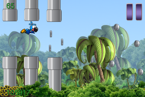 Flappy Wing - Jungle Game Edition screenshot 4