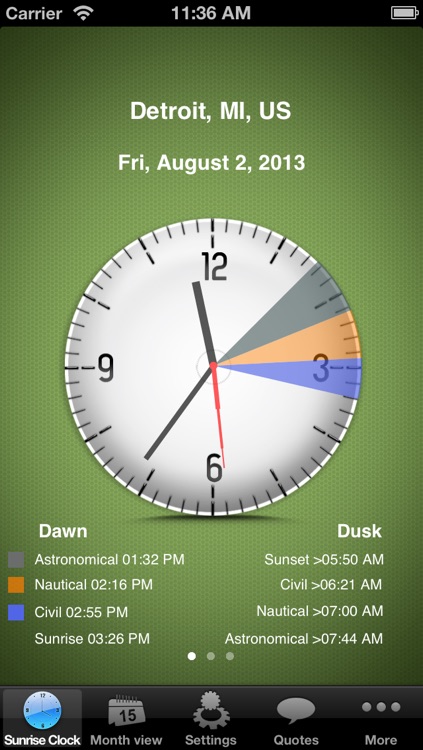 Sunrise Clock +