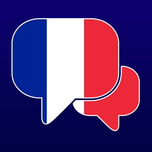 DuoSpeak French: Interactive Conversations - learn to speak a language - vocabulary lessons and audio phrases for travel, school, business and speaking fluently icon