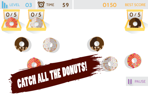 Donuts cake mania: diet cake! - Play the best donuts cake games for free with extreme donuts catching! screenshot 2