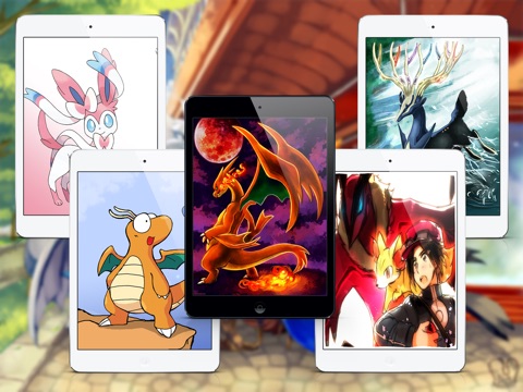 HD Wallpapers for Pokemon - iPad Version screenshot 4