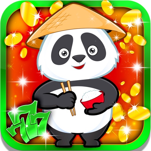 Lucky Chinese Panda Slots: Win the best lottery prizes and casino bonuses iOS App