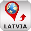 Latvia Travel Map - Offline OSM Soft