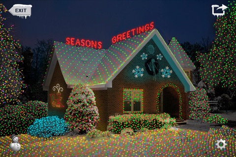 The Christmas Lights House Decorator screenshot 2