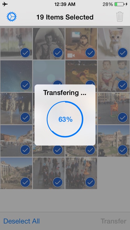 Rollit, photo transfer app