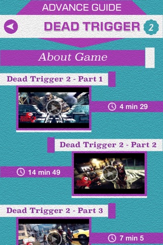 Guide for Dead Trigger 2 + All Level Videos, Tips screenshot 2