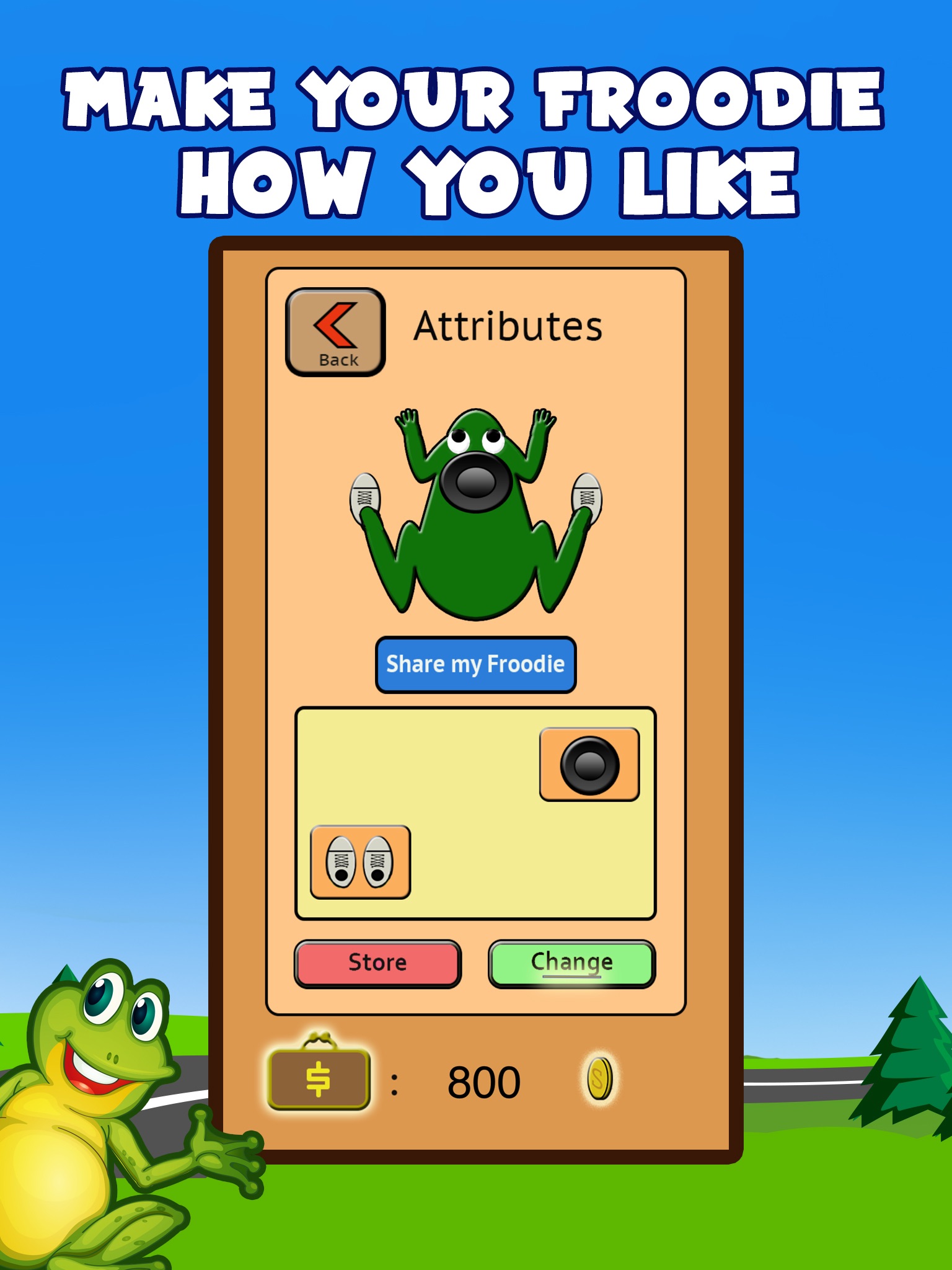 Froodie: Frog free jump - Frogger Froggy for iPad screenshot 4