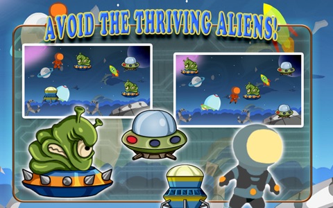 Alien spaceship Invaders: New Astronaut in Rocket! screenshot 3