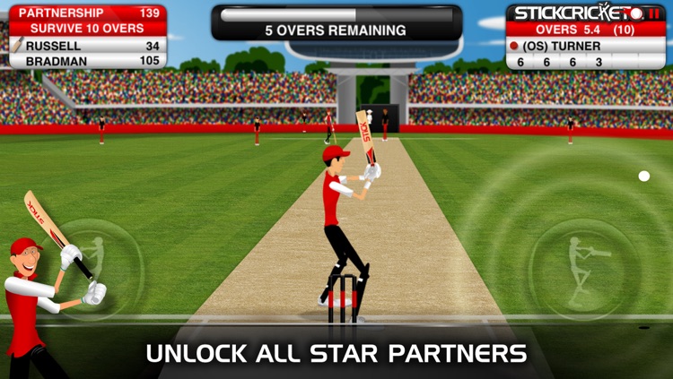 Stick Cricket Partnerships screenshot-4