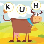 ABC Deutsch Lerne-n mit Spaß – Das Kostenlose Kind-er Lern-Spiel zum Buchstab-ieren der Bauer-nhof Tiere