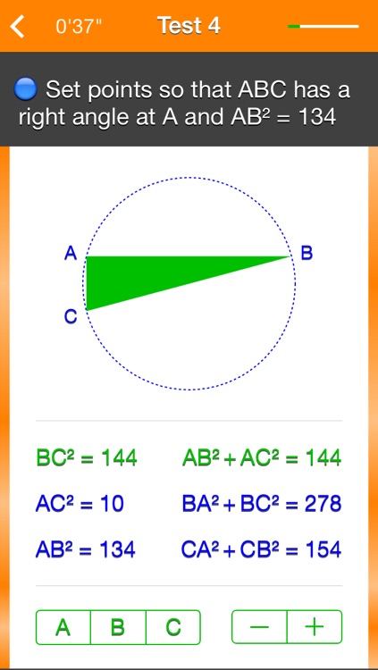 Pythagorean Theorem and its Converse screenshot-4