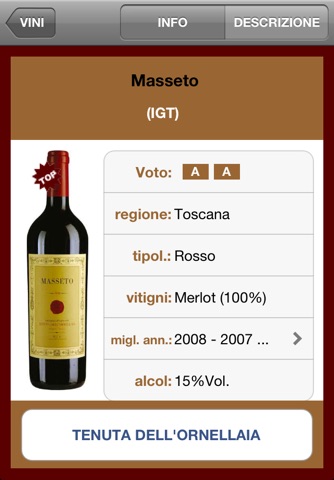 Vinum Index FREE - The guide to Tuscany wines screenshot 3