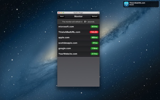 Website Status Monitor - Scott's Pinger(圖2)-速報App