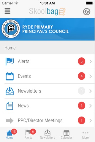Ryde Primary Principal's Council - Skoolbag screenshot 2