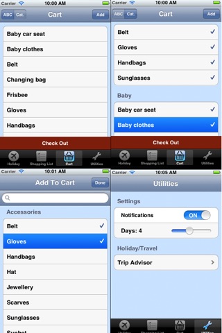 Holiday & Travel Checklist screenshot 4