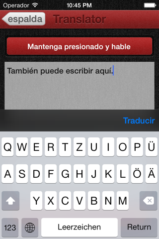 i Translator with speech recognition screenshot 4